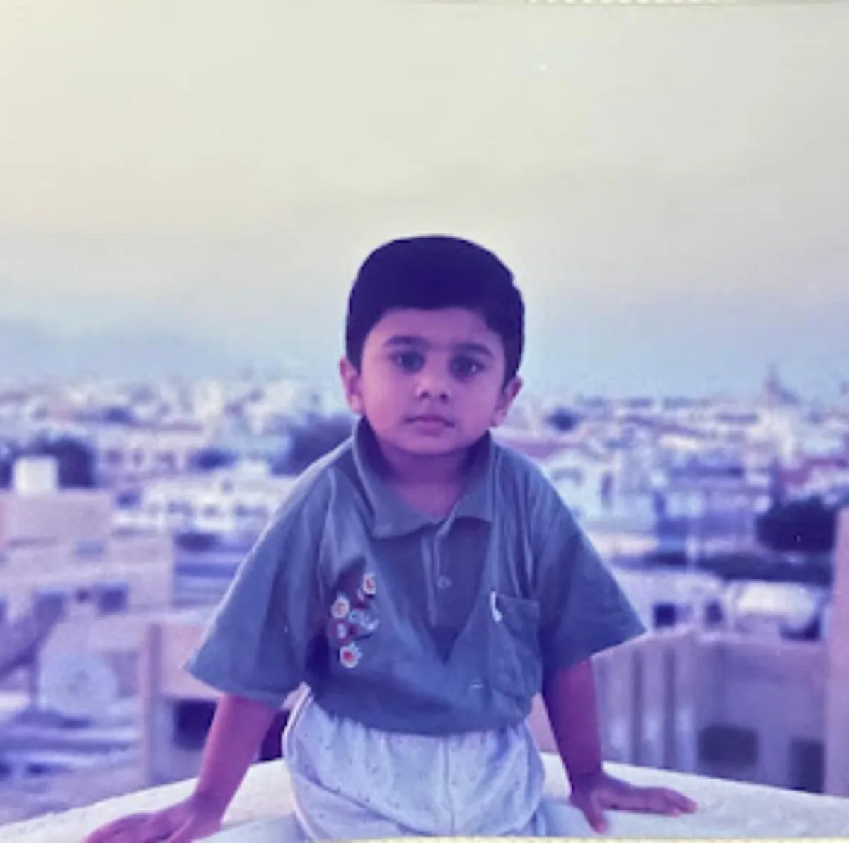 Anirudh as a child